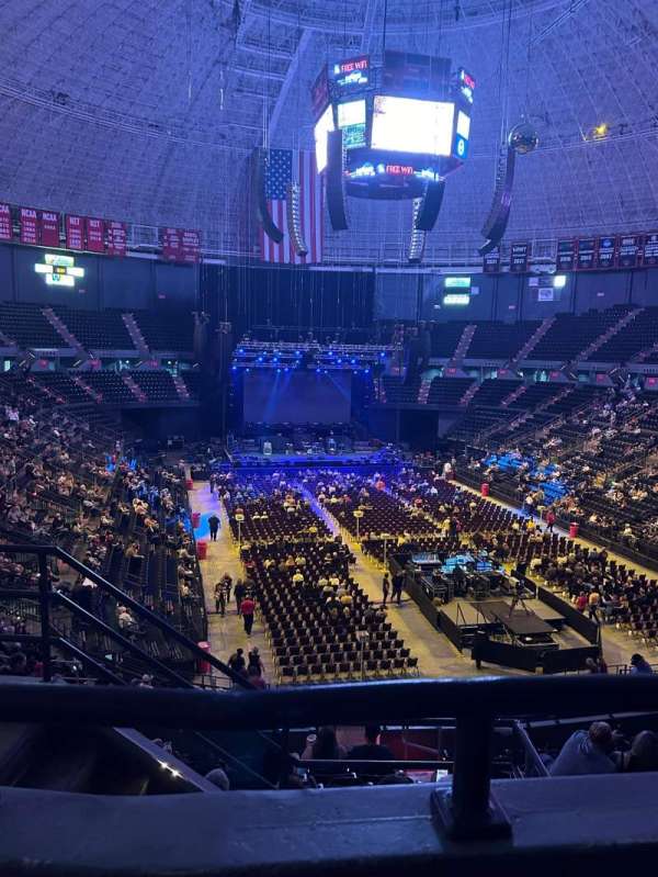 Cajundome Convention Center, section: 218, row: 1, seat: 11