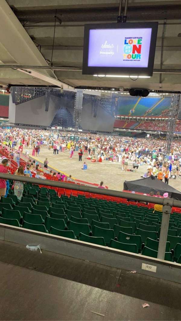 Principality Stadium, section: M29, row: 14, seat: 24
