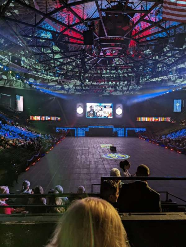 Norfolk Scope, section: 208, row: B, seat: 1