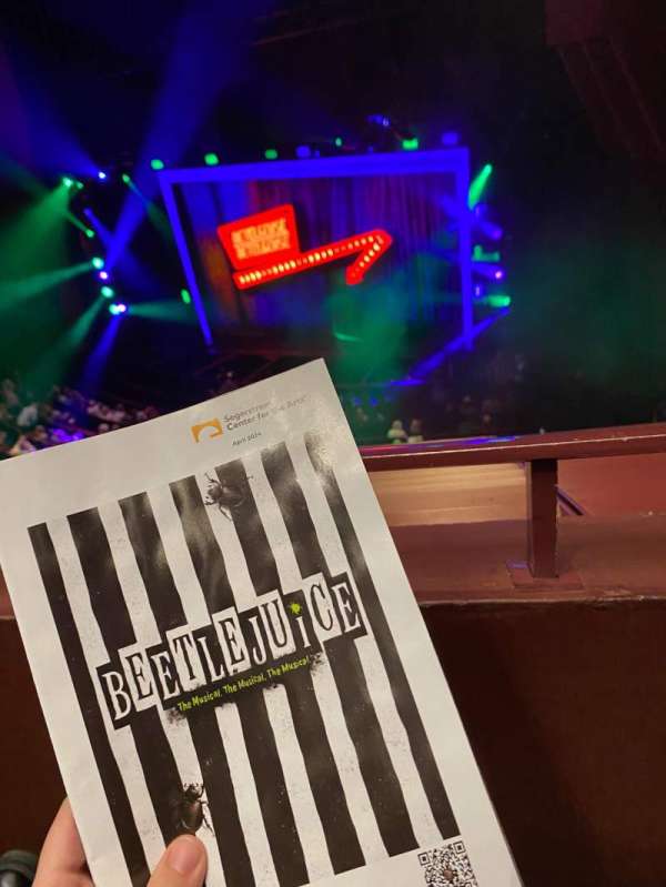 segerstrom hall, section: Loge, row: E, seat: 113
