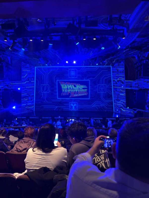 Winter Garden Theatre, section: Mezzanine RC, row: E, seat: 110