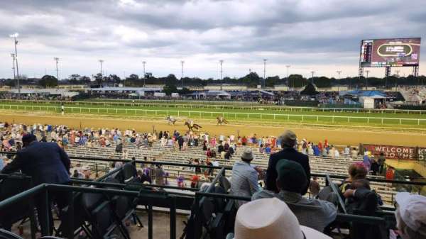 Churchill Downs, section: 324, row: 2, seat: 1