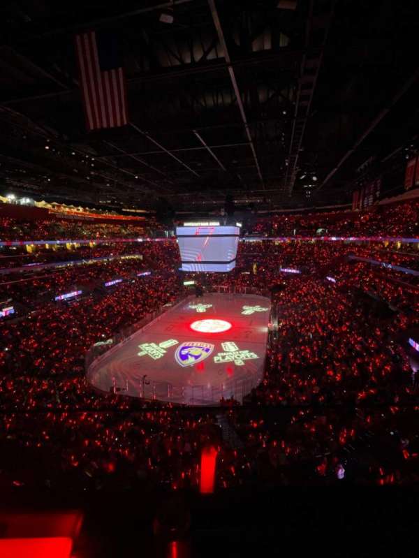 Amerant Bank Arena, section: 308, row: 1, seat: 11