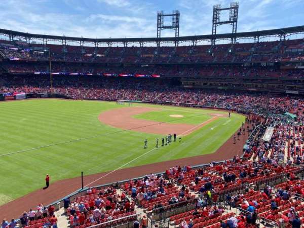 Busch Stadium, section: 267, row: 1, seat: 13-15