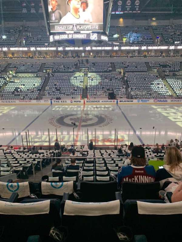 Canada Life Centre, section: 205, row: 4, seat: 21