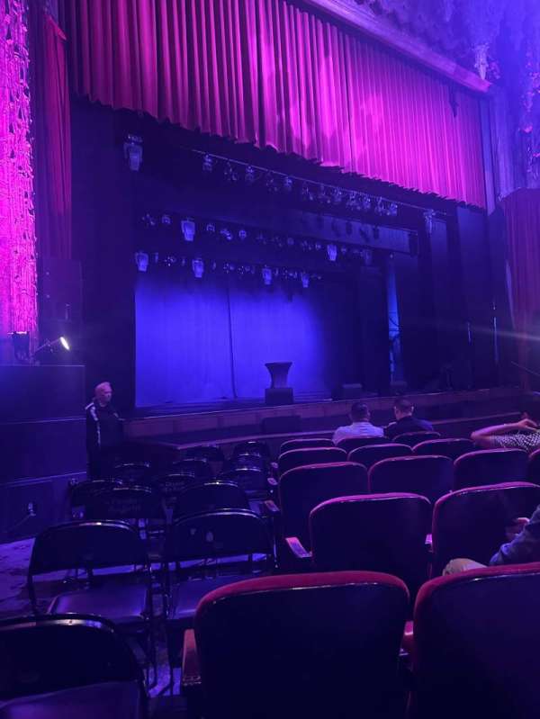 The United theater on Broadway, section: Orchestra L, row: H, seat: 38