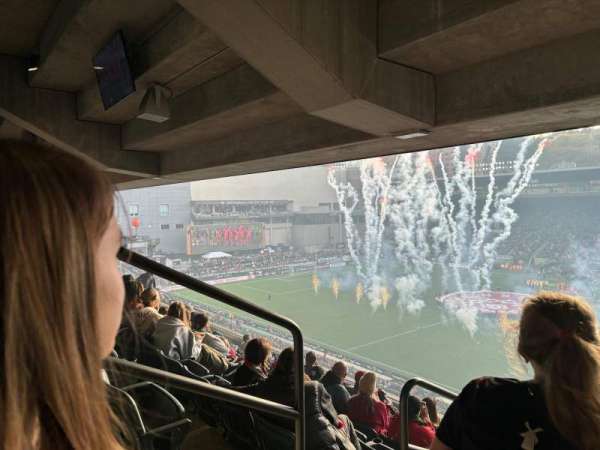 Providence Park, section: TR9, row: H, seat: 2