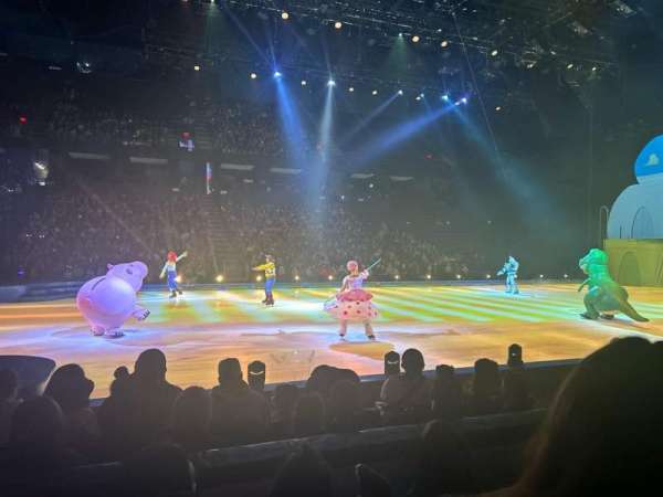 Toyota Arena, section: 105, row: C, seat: 8