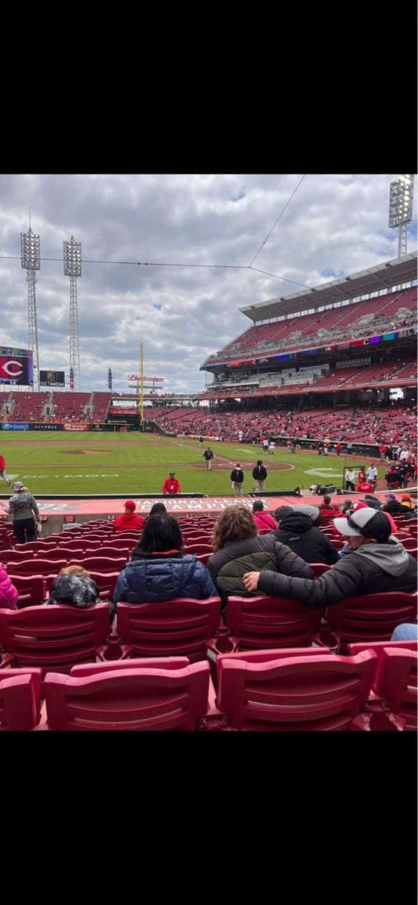 Great American Ball Park, section: 118, row: S, seat: 11