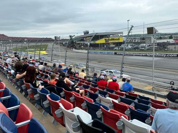 Talladega Superspeedway, section: Moss-Thornton D, row: 14, seat: 22