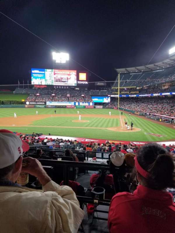 Angel Stadium, section: 213, row: B, seat: 7