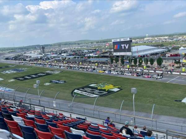 Talladega Superspeedway, section: Tri Oval Tower B, row: 41, seat: 1
