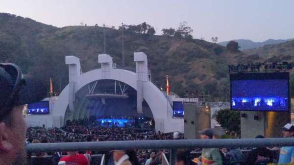Hollywood Bowl, section: L2, row: 2, seat: 107