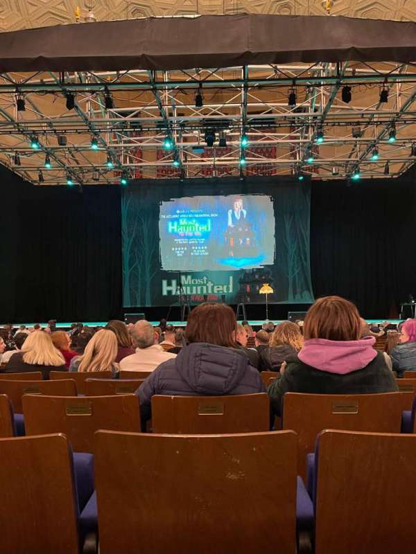 Sheffield City Hall, section: Stalls, row: Q, seat: 23