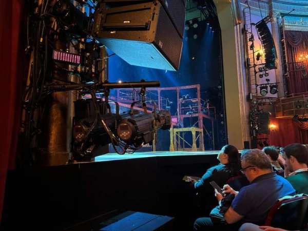 St. James Theatre, section: Orchestra L, row: C, seat: 15