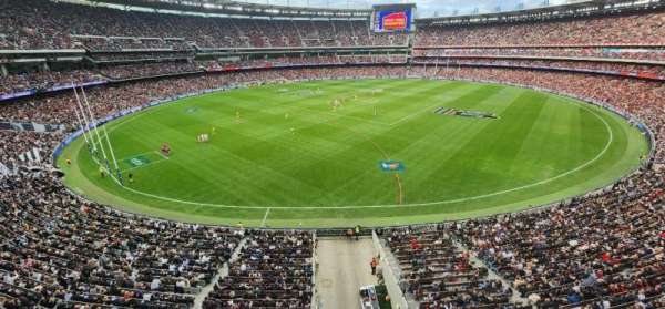 Melbourne Cricket Ground, section: Q28, row: A, seat: 13