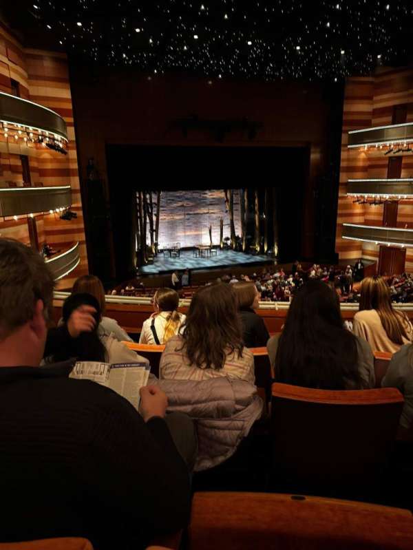Eccles Theater, section: T1 Left, row: E, seat: 118