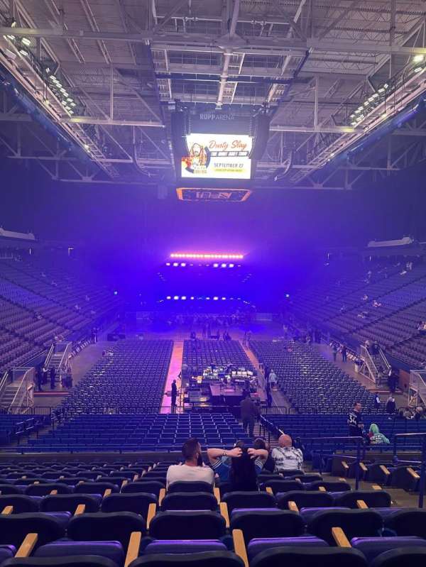 Rupp Arena, section: 23, row: v, seat: 4