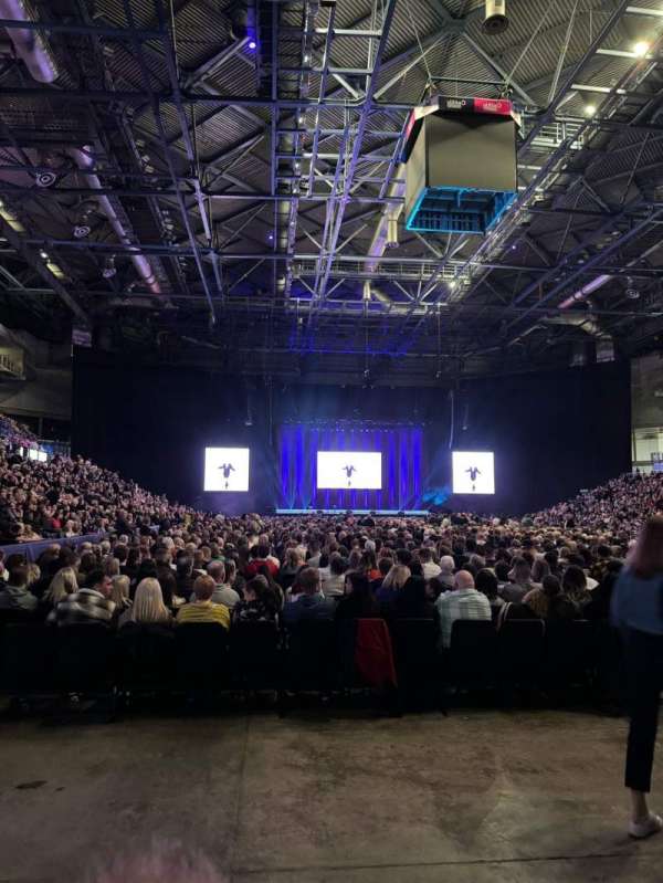 Utilita Arena Sheffield, section: 109, row: B, seat: 2