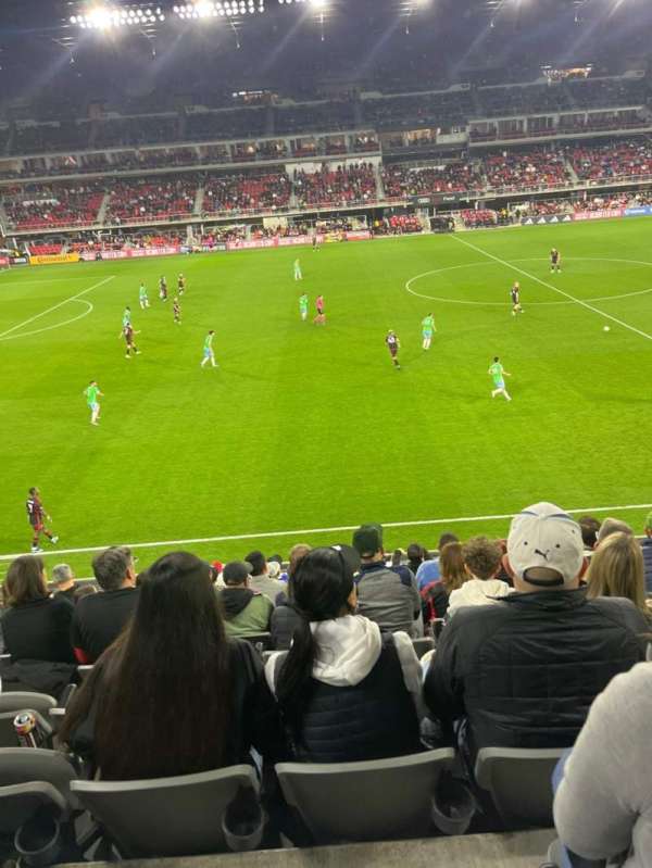 Audi Field, section: 128, row: 12, seat: 15