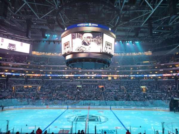 Crypto.com Arena, section: PR5, row: 3, seat: 5
