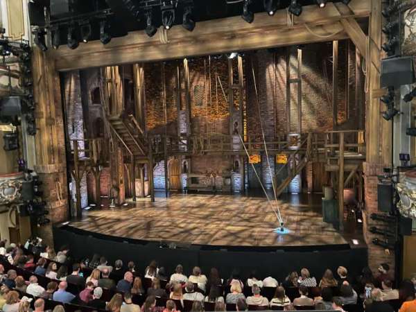 Victoria Palace Theatre, section: Royal Circle, row: A, seat: 12