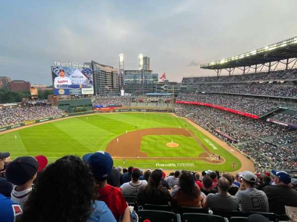 Truist Park, section: 331, row: 10