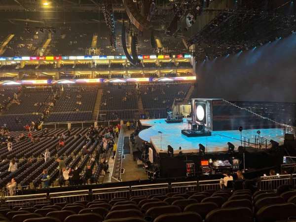 The O2, London, section: 112, row: R, seat: 373