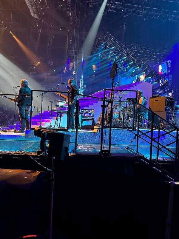 The O2, London, section: 112, row: C, seat: 390
