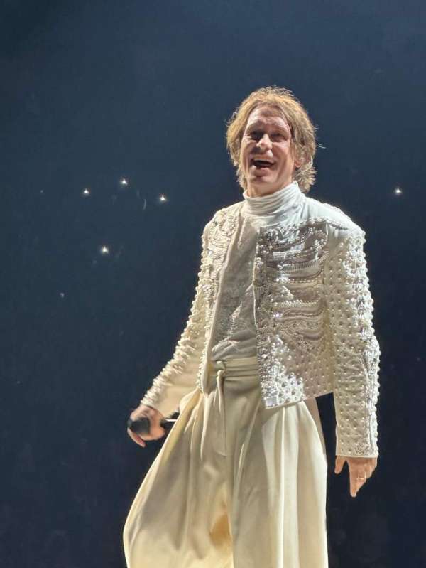 The O2, London, section: 112, row: C, seat: 390