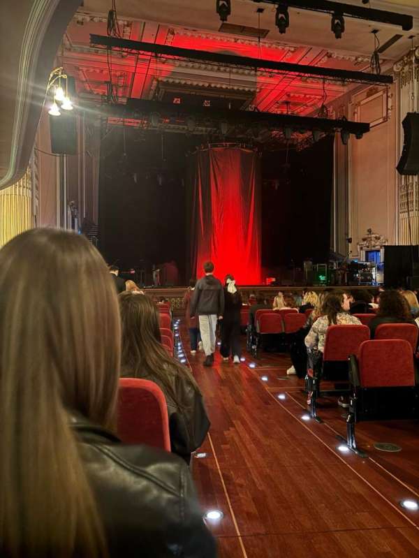 Usher Hall, section: Stalls, row: W, seat: 39