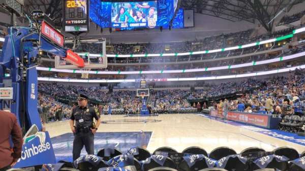 American Airlines Center, section: 124, row: BB, seat: 3