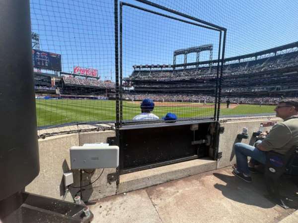 Citi Field, section: 128, row: B, seat: 1