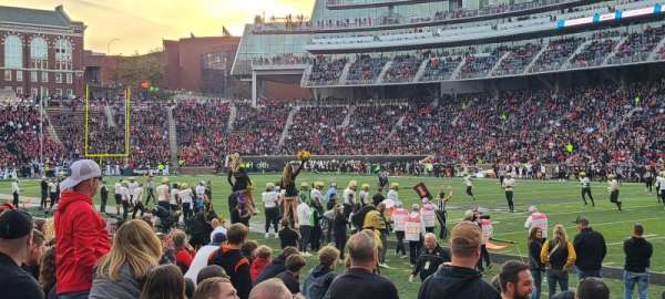 Nippert Stadium, section: 101, row: 10