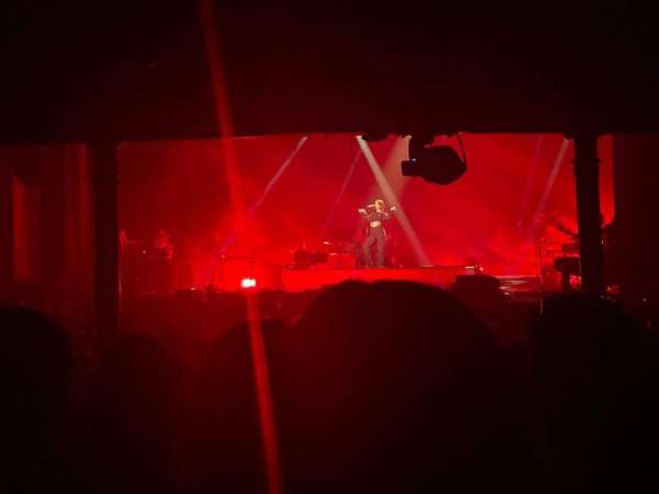 Ryman Auditorium, section: MF-2, row: U, seat: 8