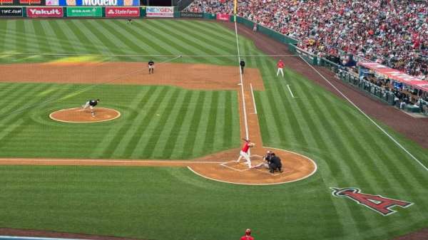 Angel Stadium, section: 321, row: B, seat: 8