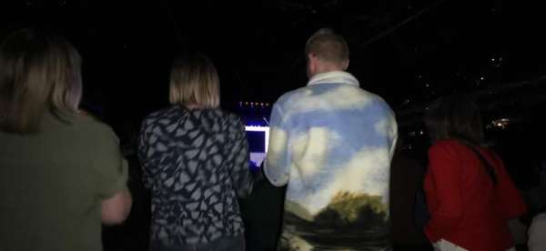 The O2, London, section: 106, row: D, seat: 170