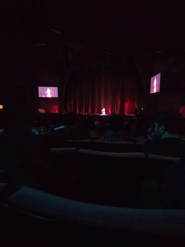 Radio City Music Hall, section: Orchestra 1, row: Q, seat: 103