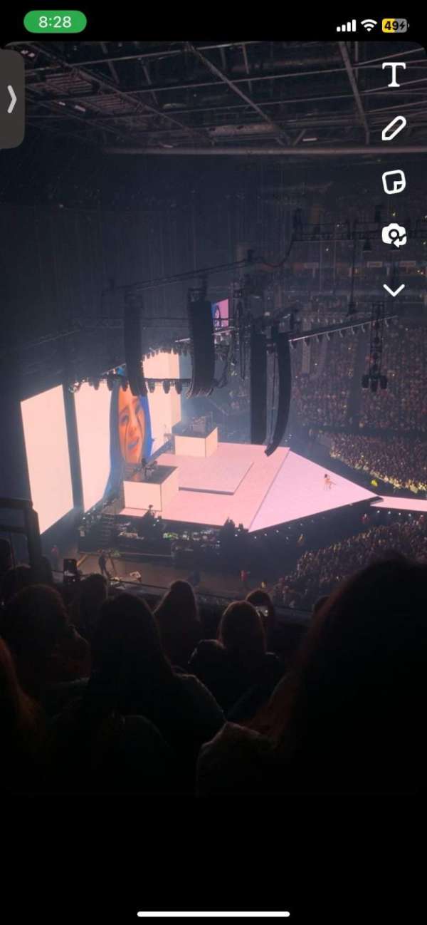 The O2, London, section: 402