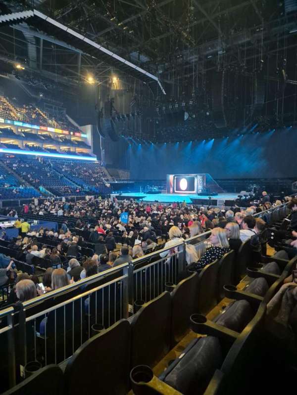 The O2, London, section: 110, row: K, seat: 309