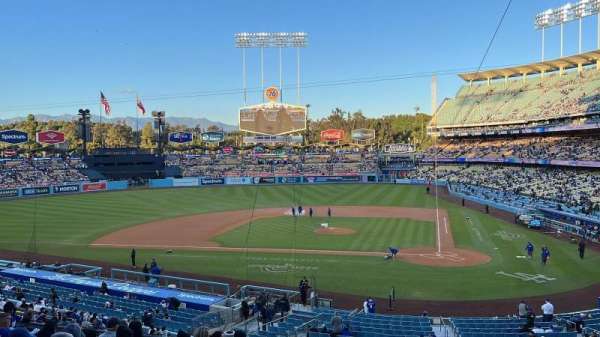 Dodger Stadium, section: 119LG, row: K, seat: 4