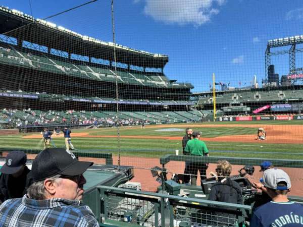 T-Mobile Park, section: 121, row: 6, seat: 8