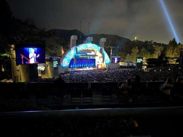 Hollywood Bowl, section: P3, row: 1, seat: 1