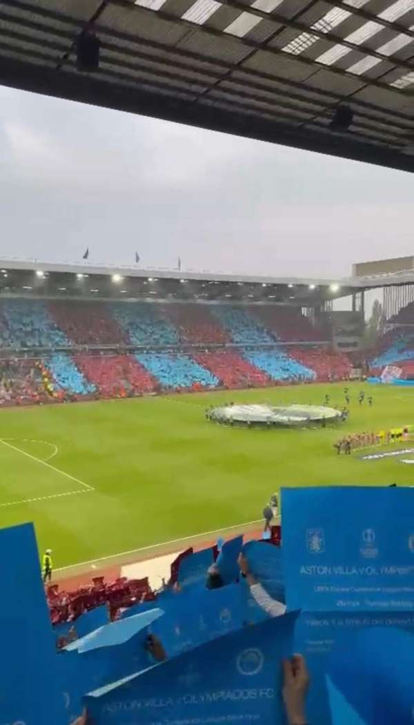 Villa Park, section: B7, row: 33, seat: 252