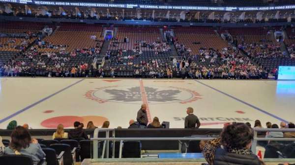 Scotiabank Arena, section: 108, row: 8, seat: 14