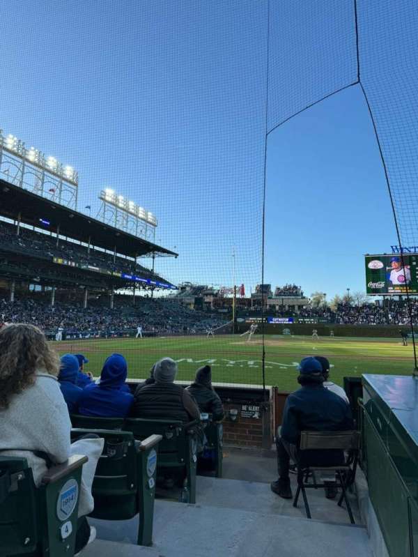 Wrigley Field, section: 23, row: 6, seat: 1