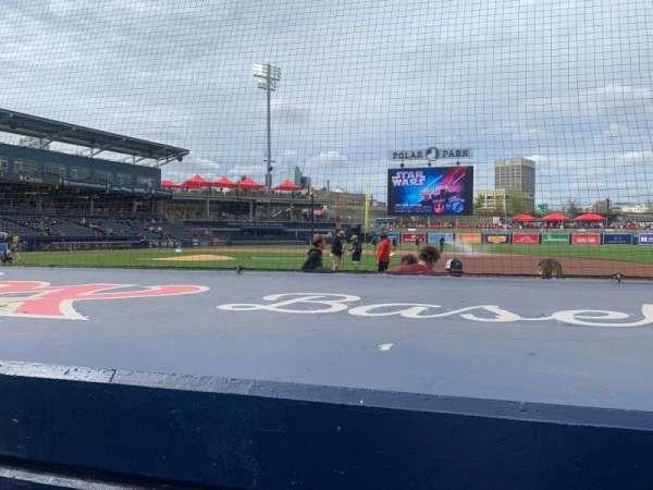 Polar Park, section: 15, row: 5, seat: 7