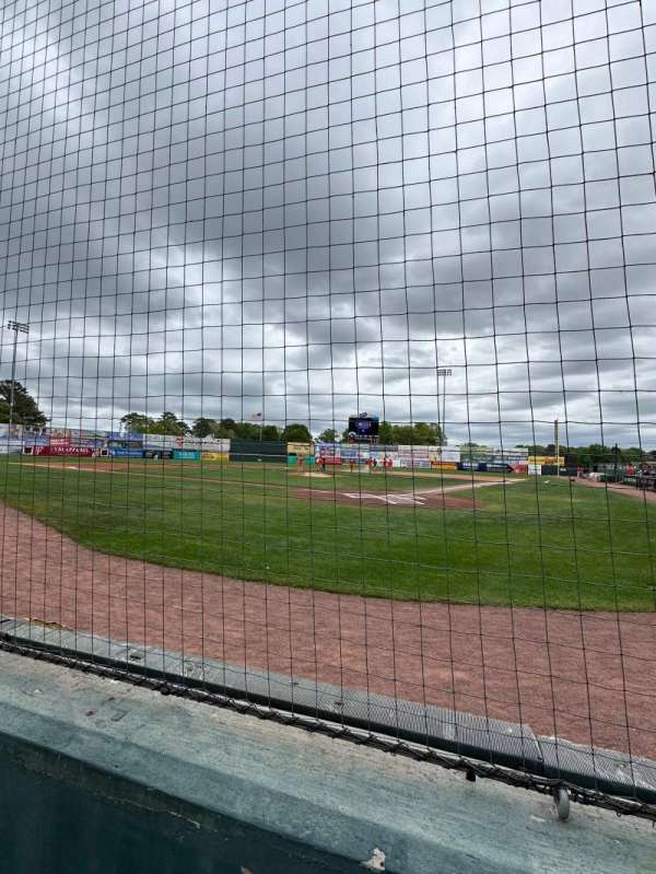 Arthur W. Perdue Stadium, section: 103, row: A, seat: 2