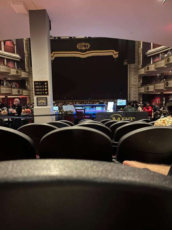 The Met Philadelphia, section: Orchestra 6, row: H, seat: 7