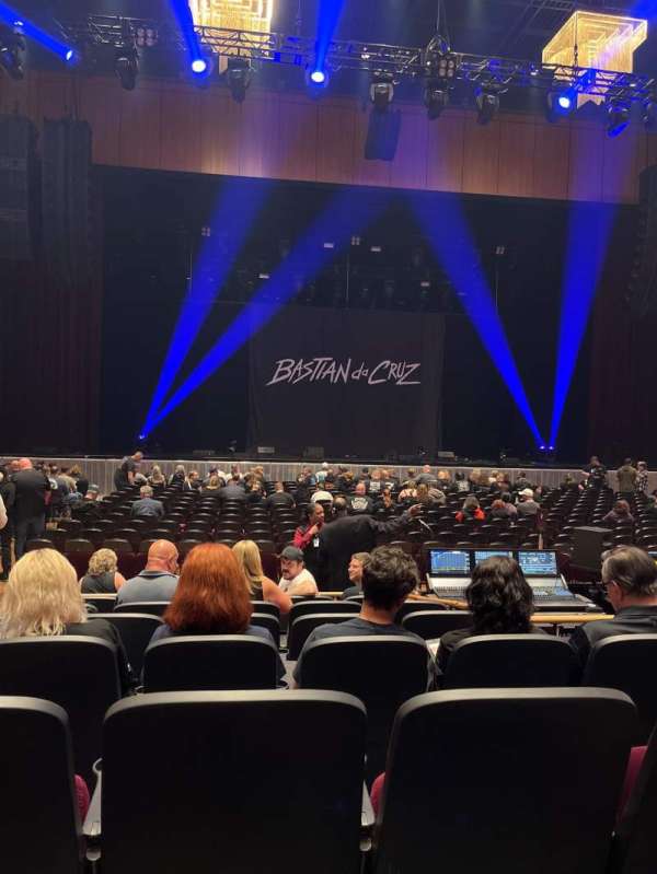 The Theater at MGM National Harbor, section: 103, row: G, seat: 18